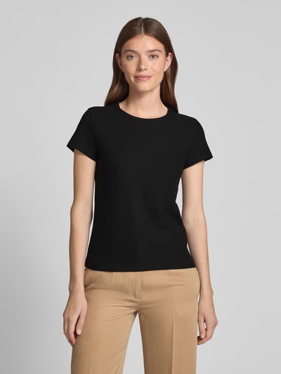 BOSS T-shirt met ronde hals, model 'Eventsy' Zwart - 4