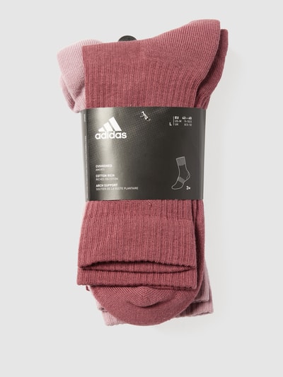 ADIDAS SPORTSWEAR Sokken met labeldetail in een set van 3 paar Rood - 3