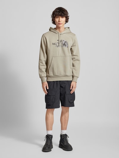 The North Face Hoodie mit Label-Print Mittelgrau 1