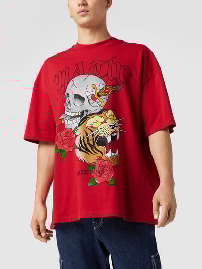 Review X MATW MATW X REVIEW - T-Shirt mit Label-Prints Rot 4