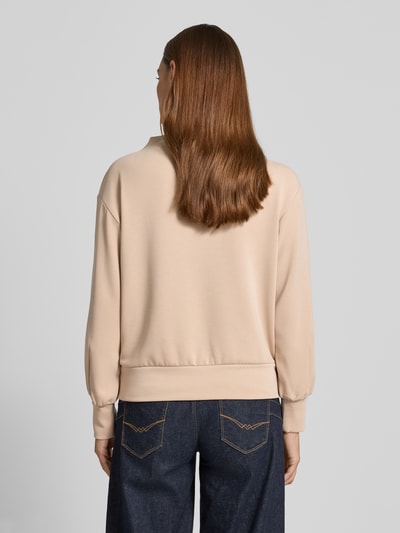 OPUS Sweatshirt mit Stehkragen Modell 'Gablina' Beige 5