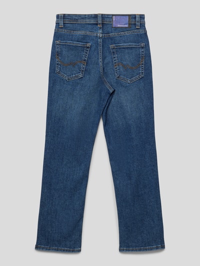 Jack & Jones Regular fit jeans in 5-pocketmodel, model 'CLARK' Blauw - 3