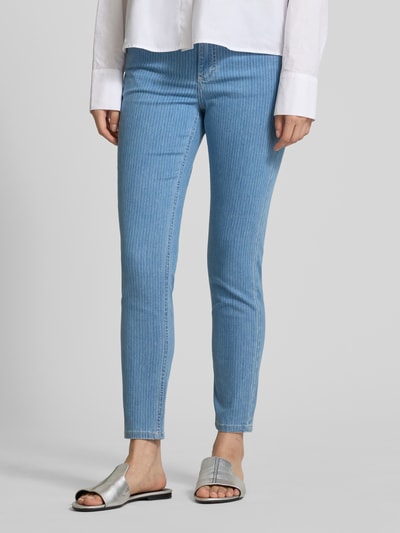 Angels Skinny fit jeans met verkort model, model 'ORNELLA SPORTY' Bleu - 4