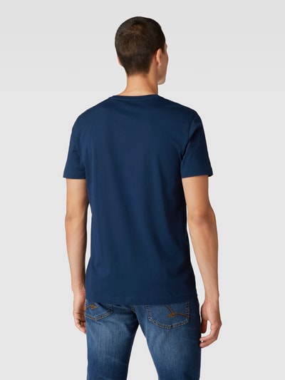 Christian Berg Men T-Shirt aus Baumwolle mit Rundhalsausschnitt Dunkelblau 5