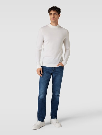 Tommy Hilfiger Straight Leg Jeans im 5-Pocket-Design Modell 'HOUSTON' Ocean 1