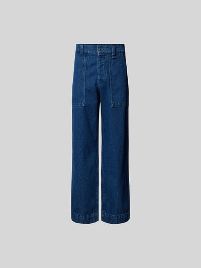 MAISON KITSUNE Jeans mit Eingrifftaschen Jeansblau 2