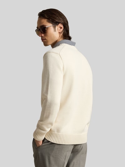 Polo Ralph Lauren Regular Fit Pullover mit Woll-Anteil Sand 6