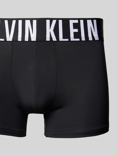 Calvin Klein Underwear Trunks mit elastischem Label-Bund im 3er-Pack Black 2