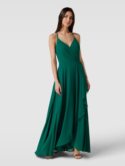 Luxuar Abendkleid mit Herz-Ausschnitt Gruen 1