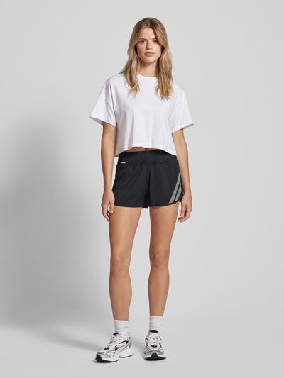 Stronger Shorts met elastische band Zwart - 1