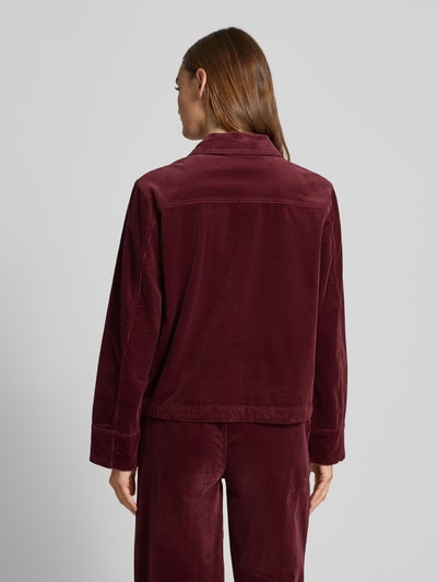 FREE/QUENT Jack met knoopsluiting, model 'Cordy' Bordeaux - 5