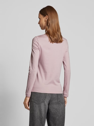 Christian Berg Woman Regular Fit Longsleeve aus reiner Baumwolle Altrosa 5