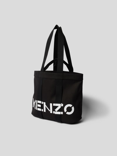Kenzo Weekender mit Brand-Schriftzug Schwarz 2