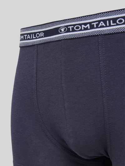 Tom Tailor Regular Fit Trunks im 5er-Set aus weicher Baumwolle mit elastischem Label-Bund Rot 2