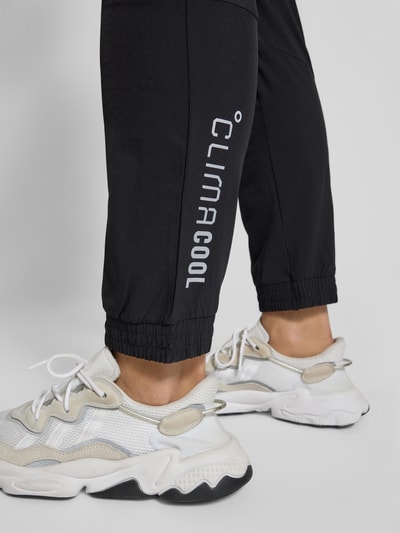 adidas Training Slim fit trainingsbroek met logoprint, model 'Tech' Zwart - 3