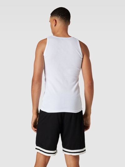 Pegador Tanktop mit Label-Stitching Weiss 5