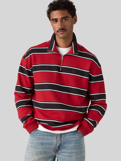 Levi's® Relaxed Fit Sweatshirt aus reiner Baumwolle Rot 1