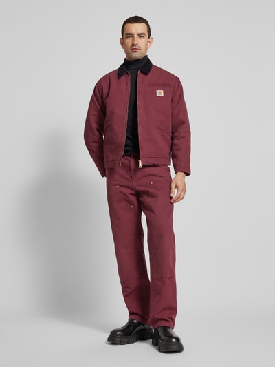 Carhartt Work In Progress Jack met labelpatch Bordeaux - 1