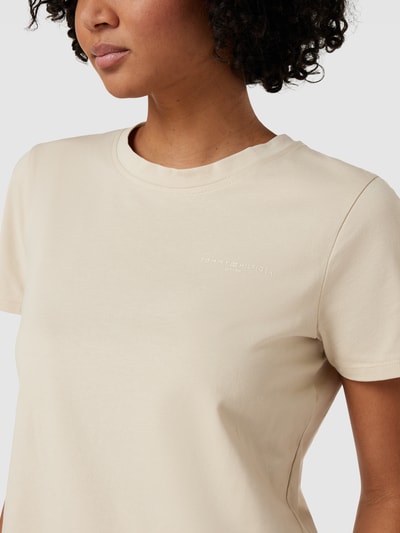 Tommy Hilfiger T-Shirt mit Label-Print Sand 3