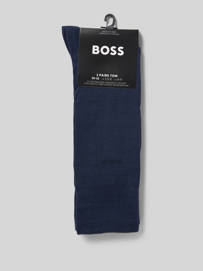 BOSS Socken aus Baumwoll-Mix Marine 3