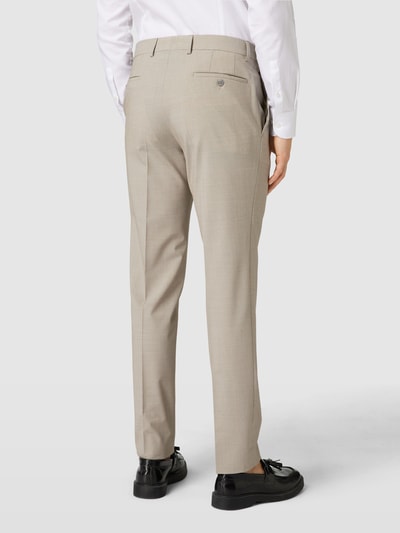 HECHTER PARIS Pantalon met persplooien, model 'Modern' Beige - 5