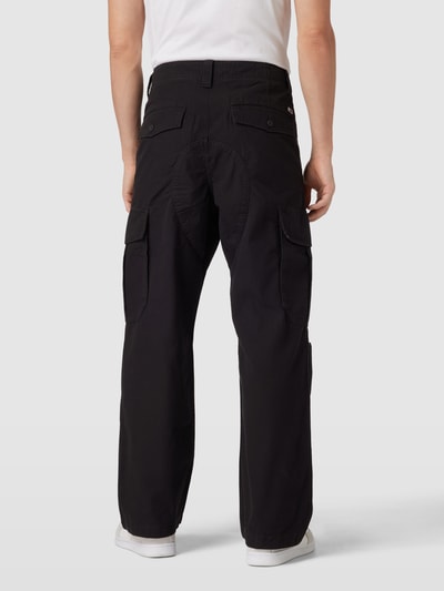 Tommy Jeans Spodnie cargo z detalem z logo model ‘AIDEN’ Czarny 5