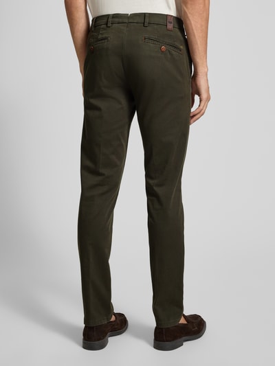 Mmx Chino mit Gesäßtaschen Modell 'Lupus' Oliv 5