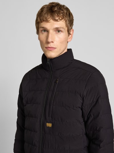 G-Star Raw Steppjacke mit Label-Patch Modell 'Foundation' Black 3
