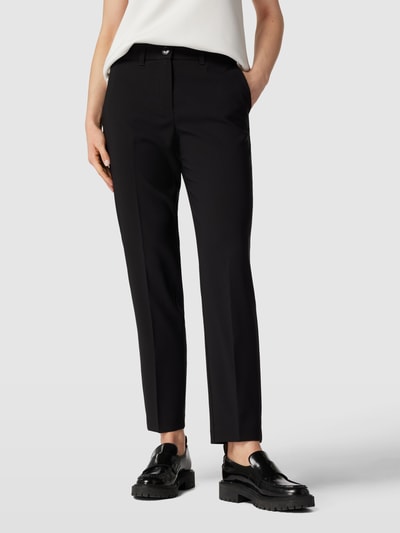 Betty Barclay Stoffen broek met persplooien Zwart - 4