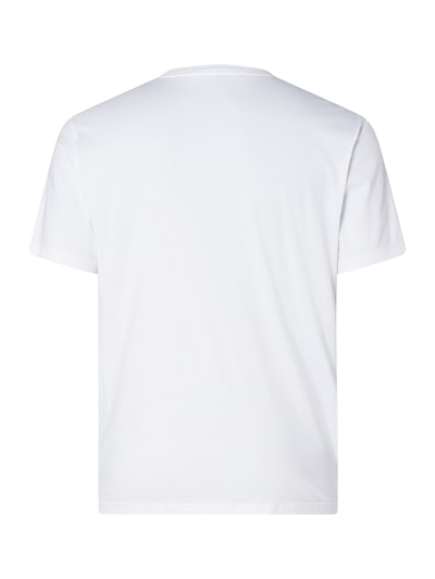CK Jeans Plus PLUS SIZE T-Shirt aus Bio-Baumwolle Weiss 3