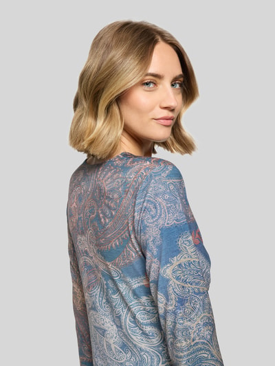 Betty Barclay Tailliertes Freizeitkleid mit Raffung an der Taille Rauchblau 5
