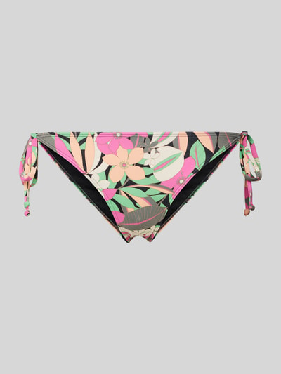 Roxy Bikinibroekje met vetersluitingen opzij, model 'BEACH CLASSICS' Zwart - 1