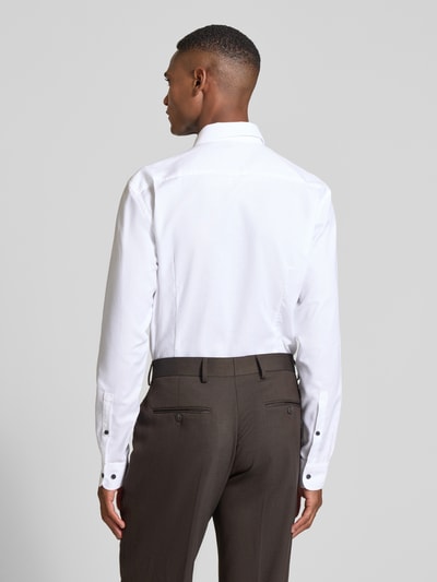Jake*s Slim Fit Business-Hemd mit Kentkragen Weiss 5