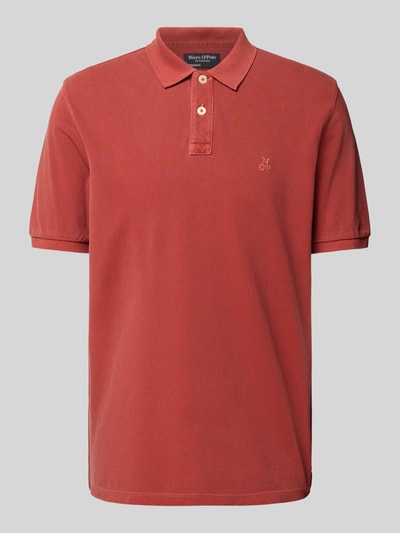 Marc O'Polo Regular Fit Poloshirt aus reiner Baumwolle Bordeaux 2