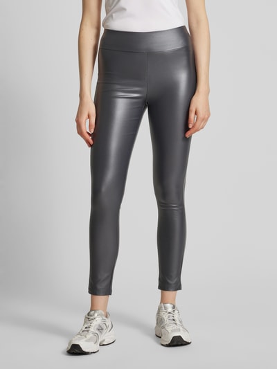 Soyaconcept Leggings mit elastischem Bund Modell 'Pam' Mittelgrau 4