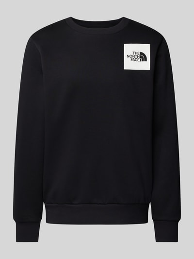 The North Face Sweatshirt mit Label-Print Black 2