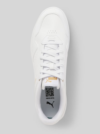 Puma Sneaker mit Label-Print Modell 'Court Classic' Weiss 3