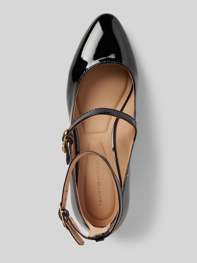 Tommy Hilfiger Pumps van echt leer met garnering  - 3