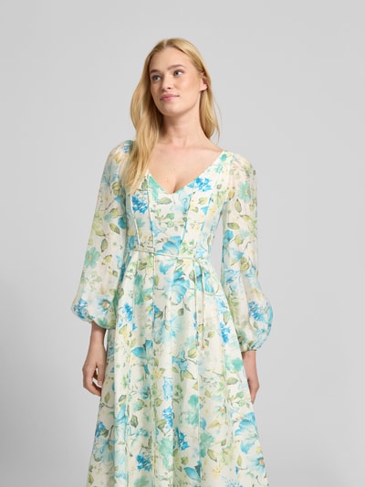 Forever New Avondjurk met strikceintuur Bleu - 3