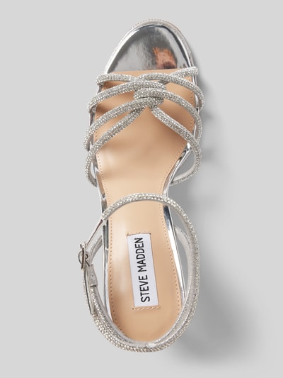 Steve Madden Sandalette mit Strasssteinbesatz Modell 'KAILYN' Silber 4