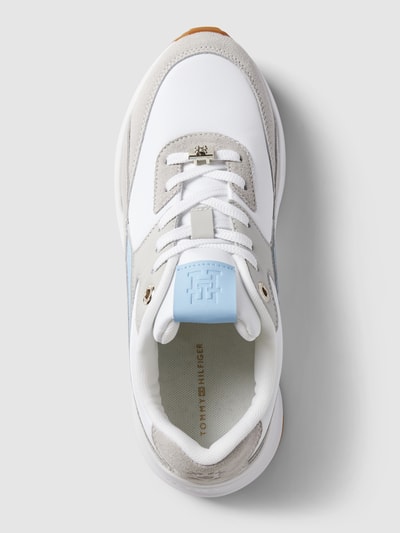 Tommy Hilfiger Sneaker mit Label-Applikation Modell 'CHUNKY FEMININE' Weiss 3