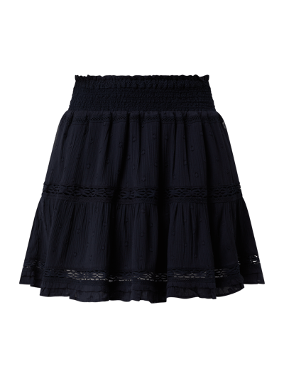 Superdry Minirok van viscose  Donkerblauw - 2