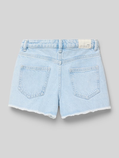 Mango Regular Fit Jeansshorts im 5-Pocket-Design Modell 'isa' Hellblau 3