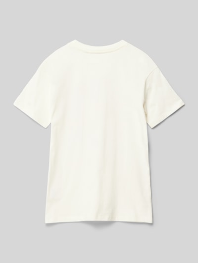 Garcia T-shirt met motiefprint Offwhite - 3