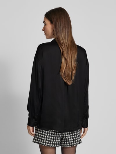 Emily Van den Bergh Regular Fit Bluse mit durchgehender Knopfleiste BLACK 5