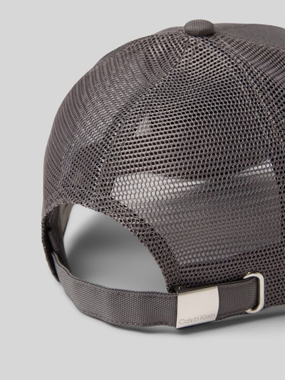 CK Calvin Klein Pet met labelpatch Middengrijs - 3