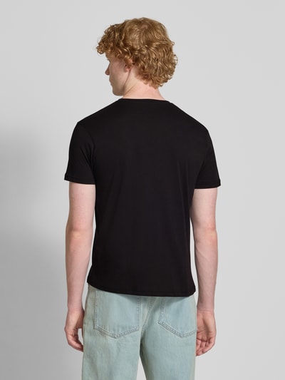 Alpha Industries T-Shirt mit Label-Print Black 5