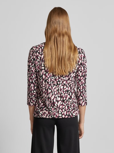 Soyaconcept Lang shirt met 3/4-mouwen, model 'FELICITY' Bordeaux - 5