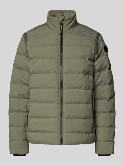 PME Legend Gewatteerd jack met ritssluiting, model 'FREIGHTYET' Olijfgroen - 2