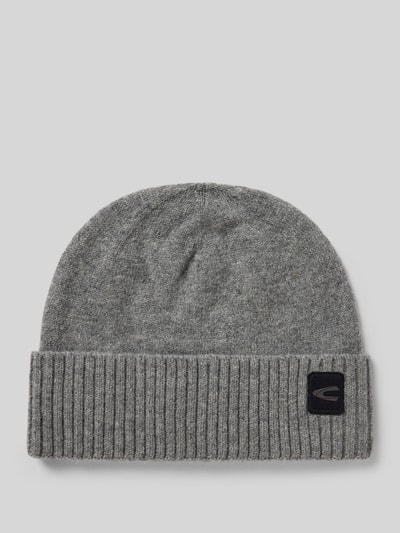 camel active Muts van zuivere wol, model 'Solid' Middengrijs gemêleerd - 1